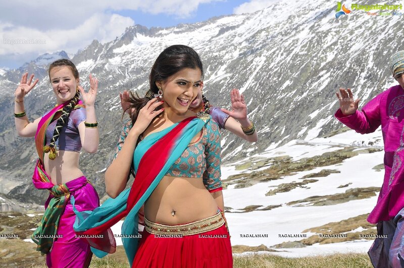 Women dancing in mountains