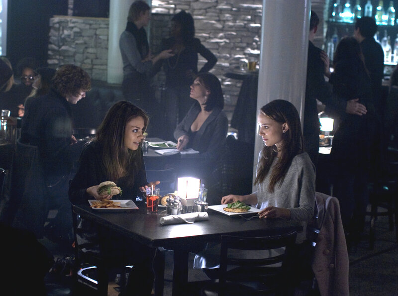 Women dining in a restaurant
