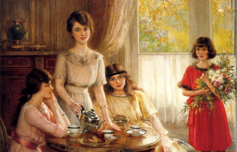 Women Having Tea