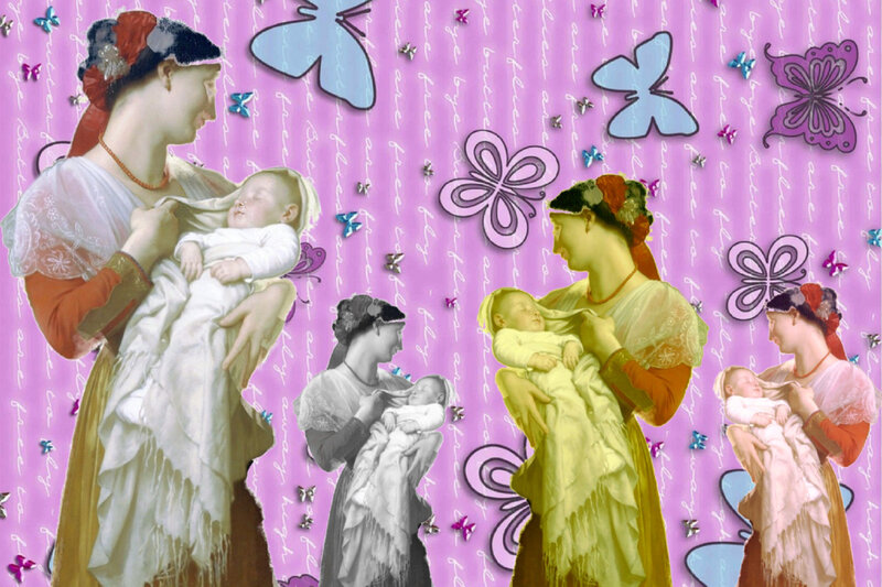 Women Holding Babies