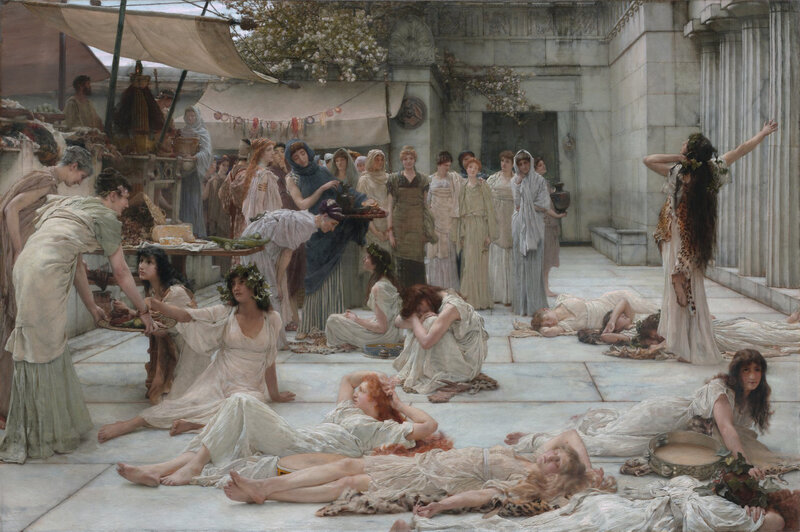 Women in Ancient Setting