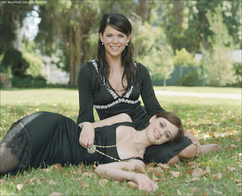 Women in black dresses on grass