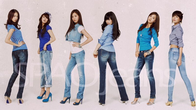 women in blue jeans