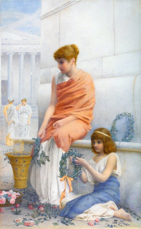 Women in classical attire