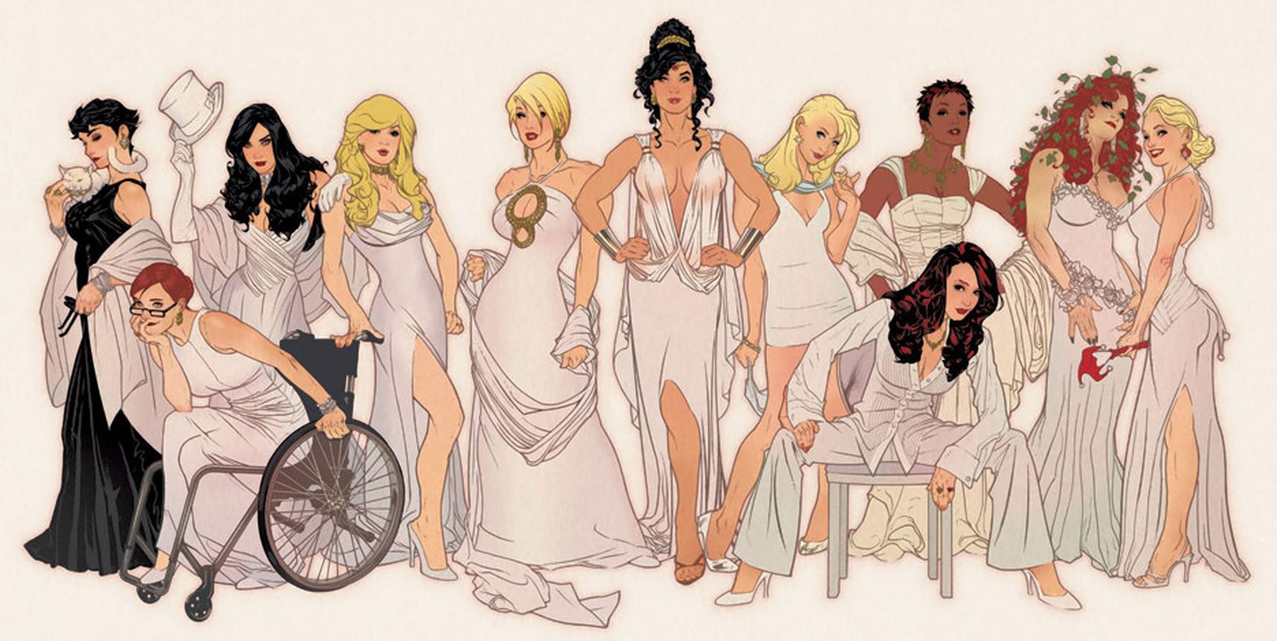 Women in classical attire