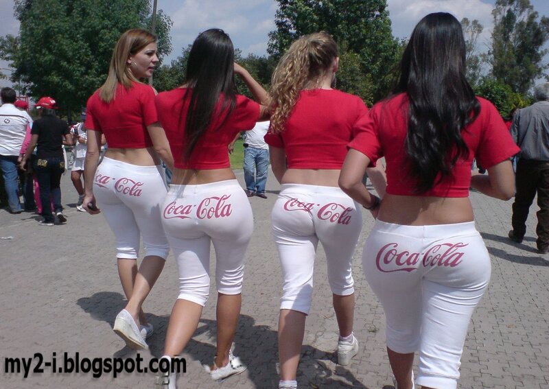 Women in Coca-Cola Outfits