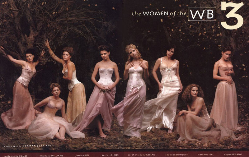 Women in Corset Dresses