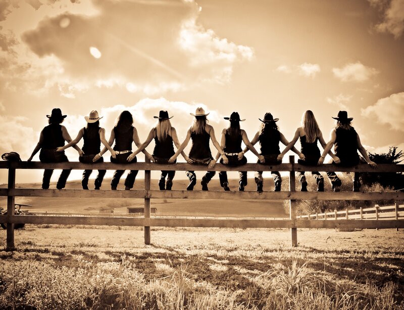 Women in Cowboy Hats
