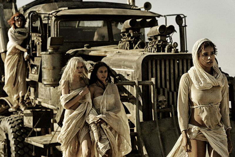 Women in Desert Wasteland
