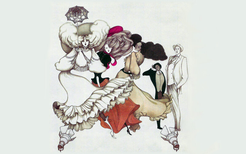 Women in Elaborate Dresses