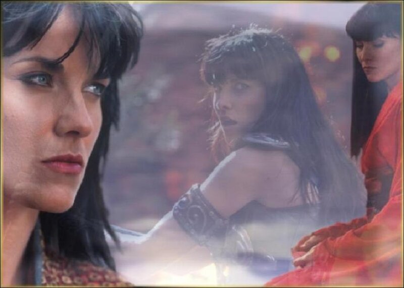 women in fantasy scene
