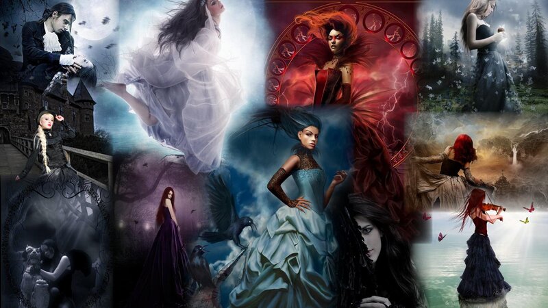 Women in Fantasy Scenes