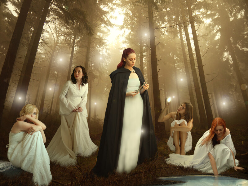 Women in Forest