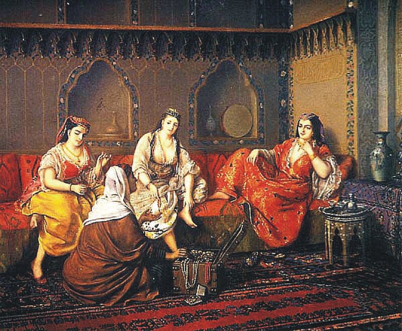 Women in Harem Room