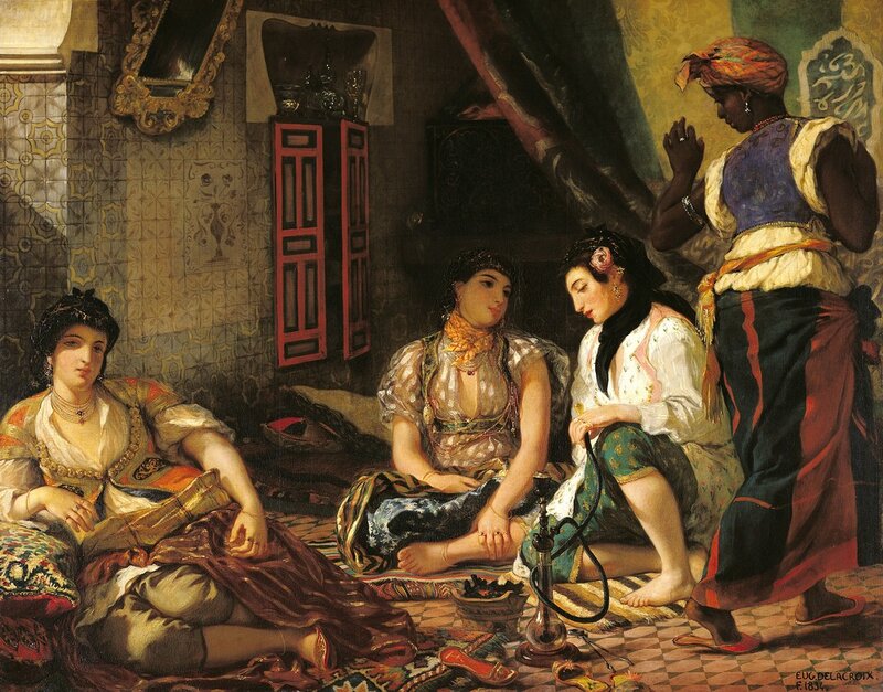 Women in Harem Scene