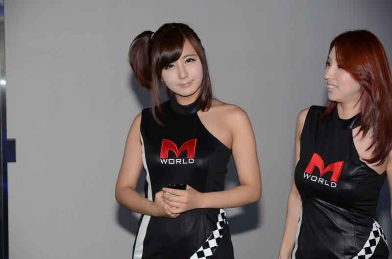 Women in M World uniforms