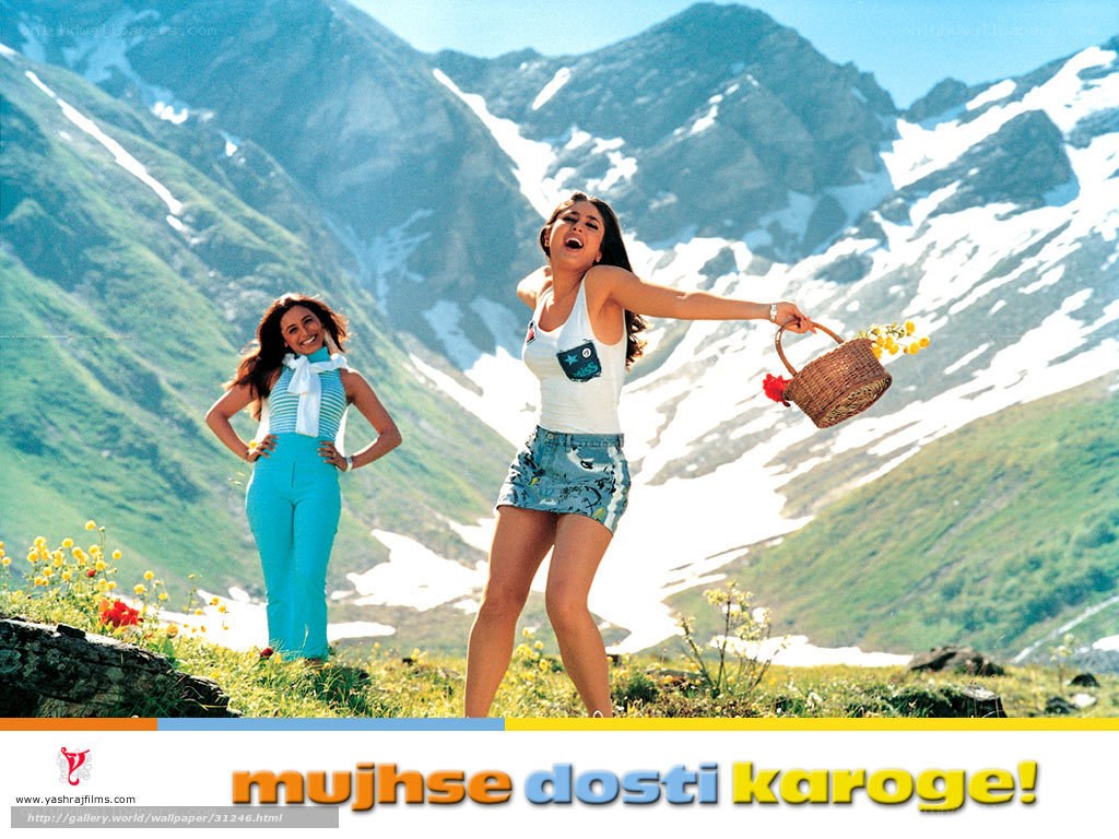 Women in mountain landscape