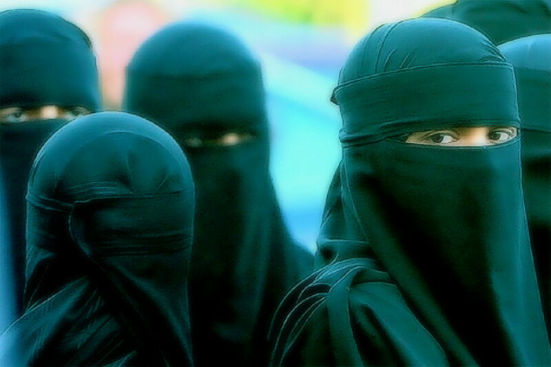 Women in Niqabs