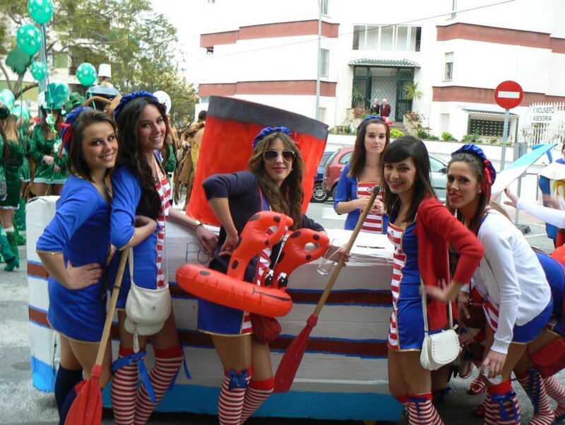 Women in Parade Costumes