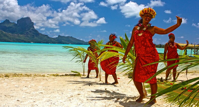 Women in Red Dresses — Serene