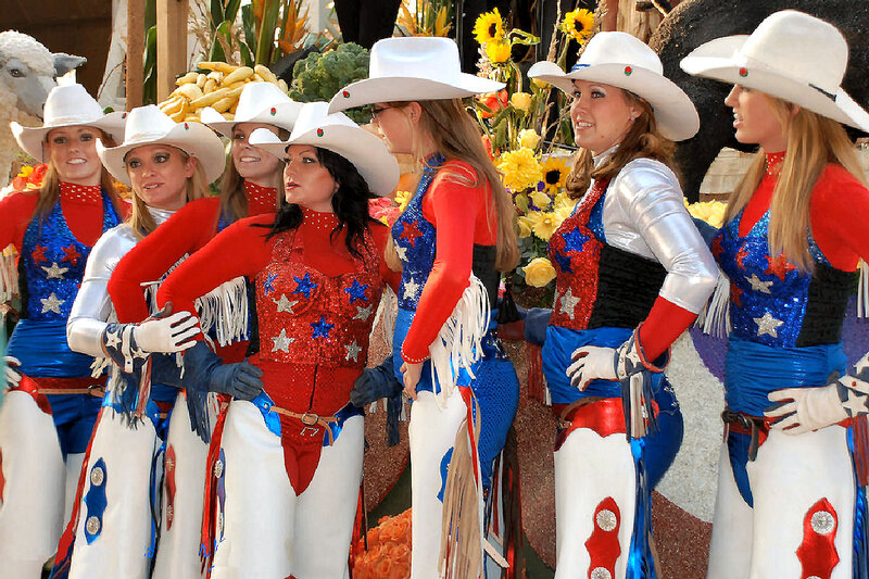 Women in Rodeo Costumes