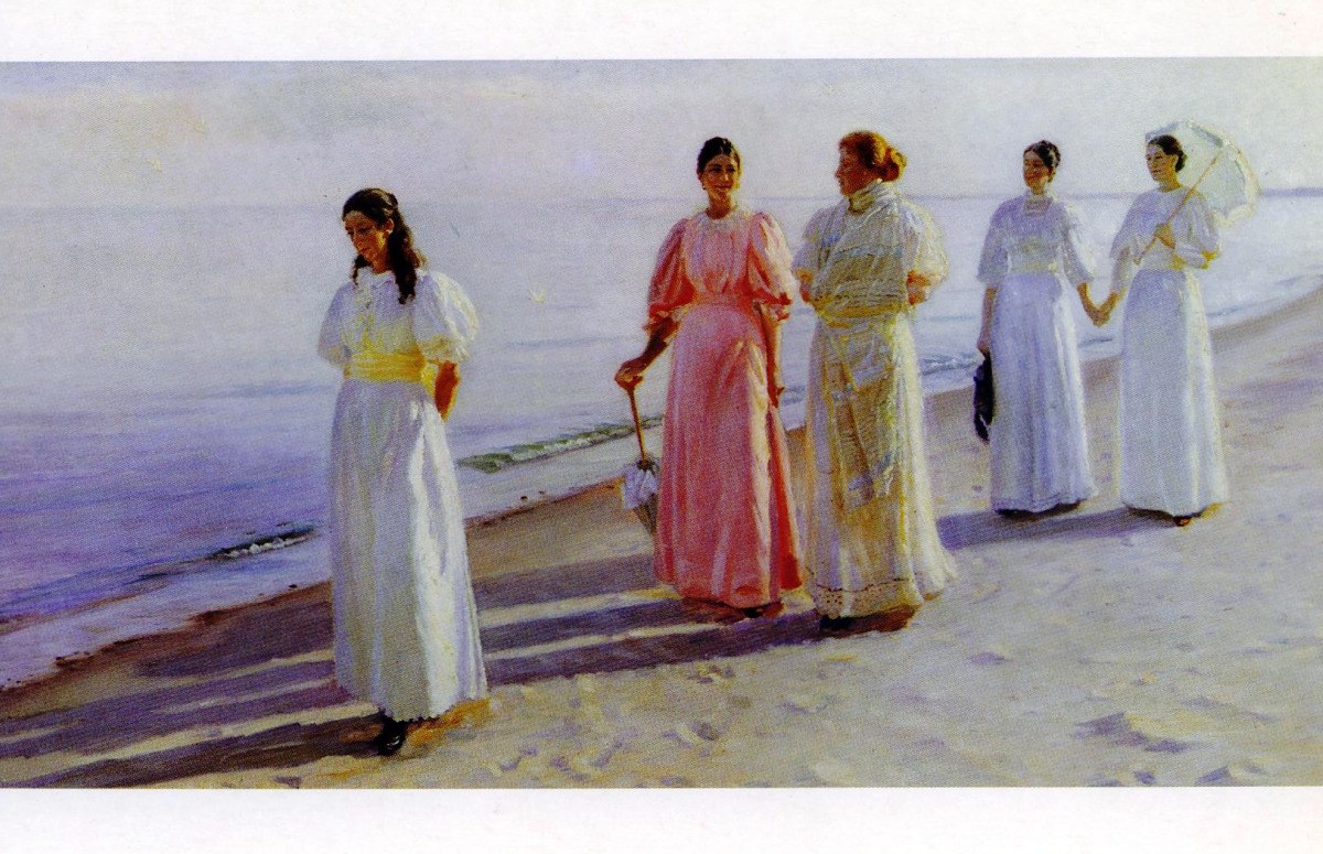 Women on a beach