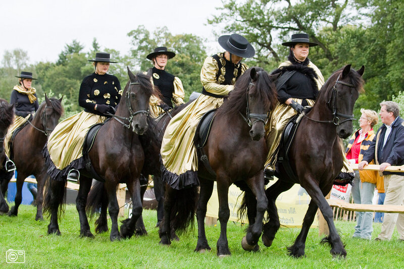 Women on Black Horses