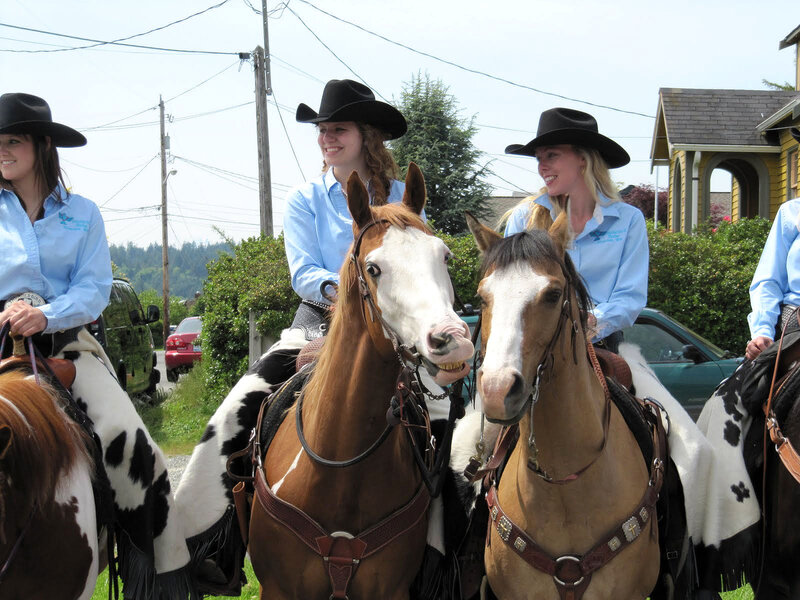 Women on Horses — Brown
