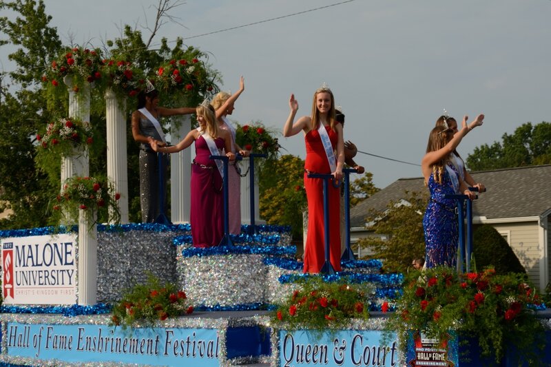 Women on Parade Float