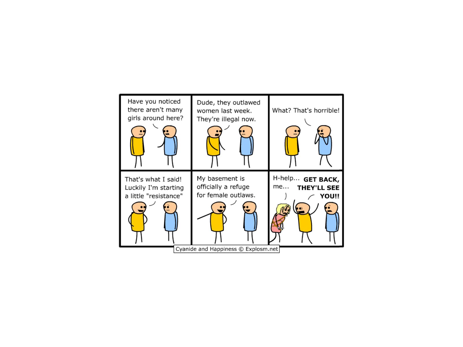 Women Outlawed Comic