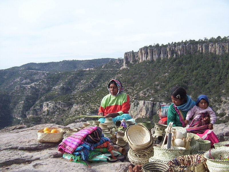 Women Selling Crafts