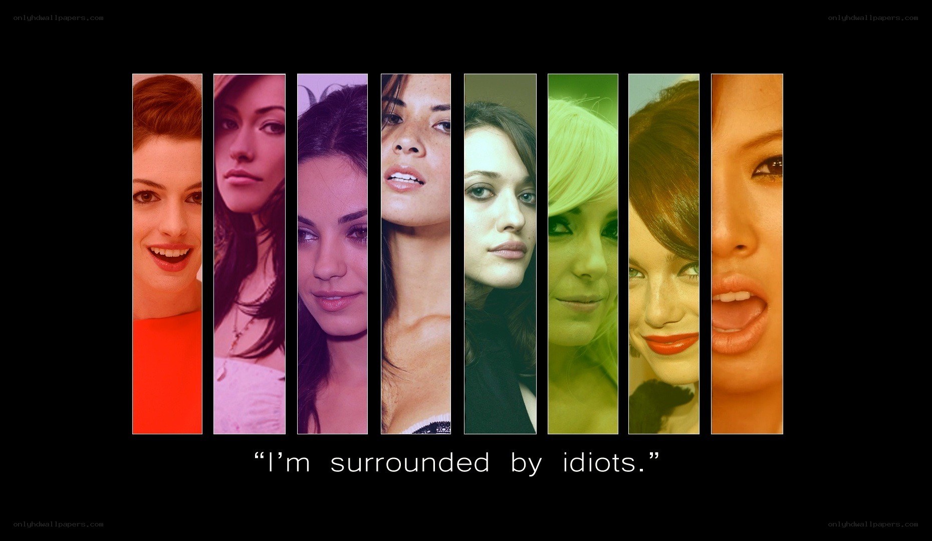 women with quote