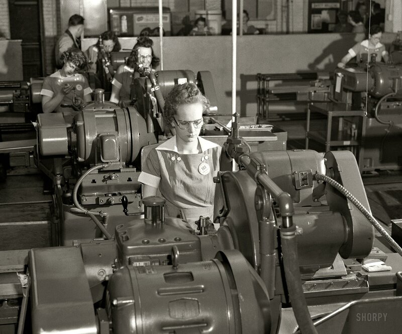 Women working in a factory