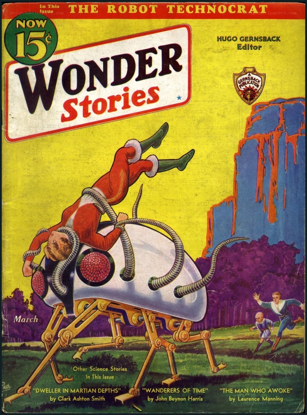 Wonder Stories March issue