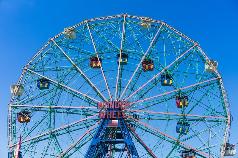 Wonder Wheel at Coney Island