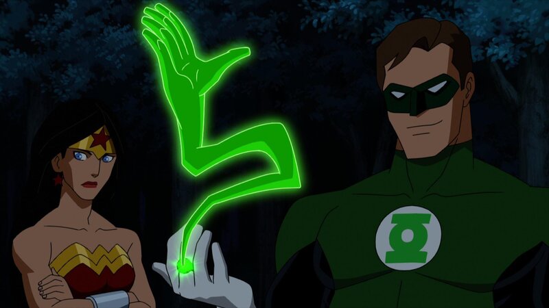Wonder Woman and Green Lantern