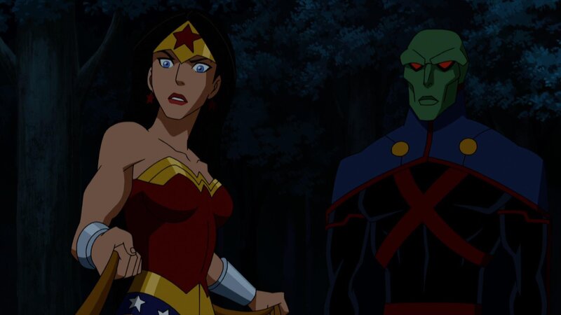 Wonder Woman and Martian Manhunter