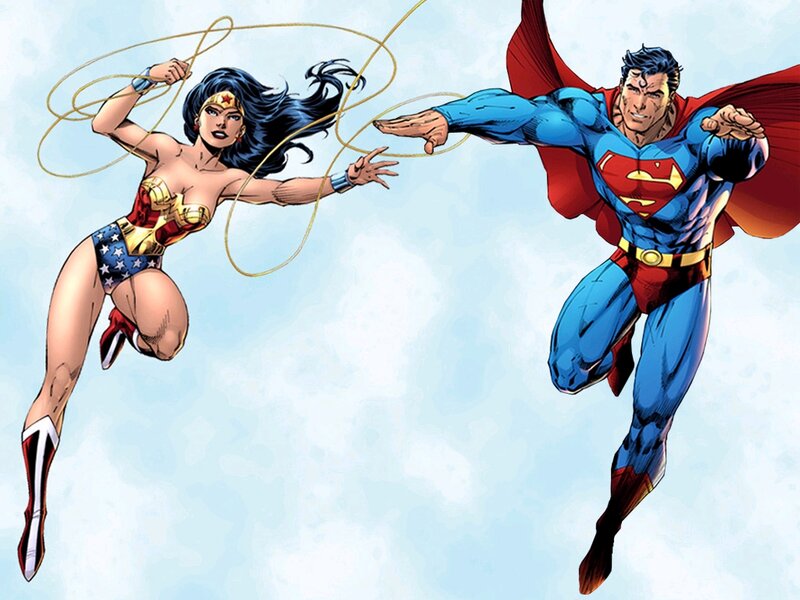 Wonder Woman and Superman