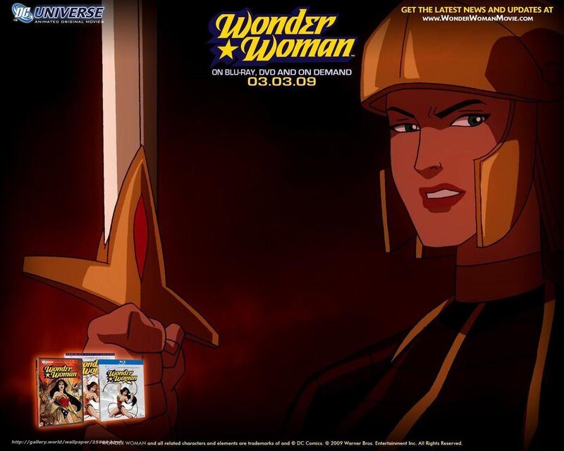 Wonder Woman animated movie promo