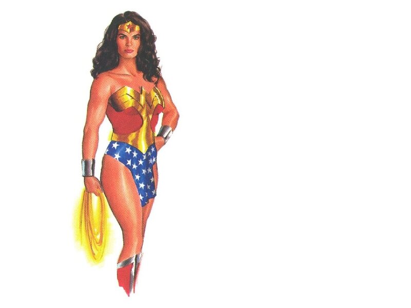 Wonder Woman character art