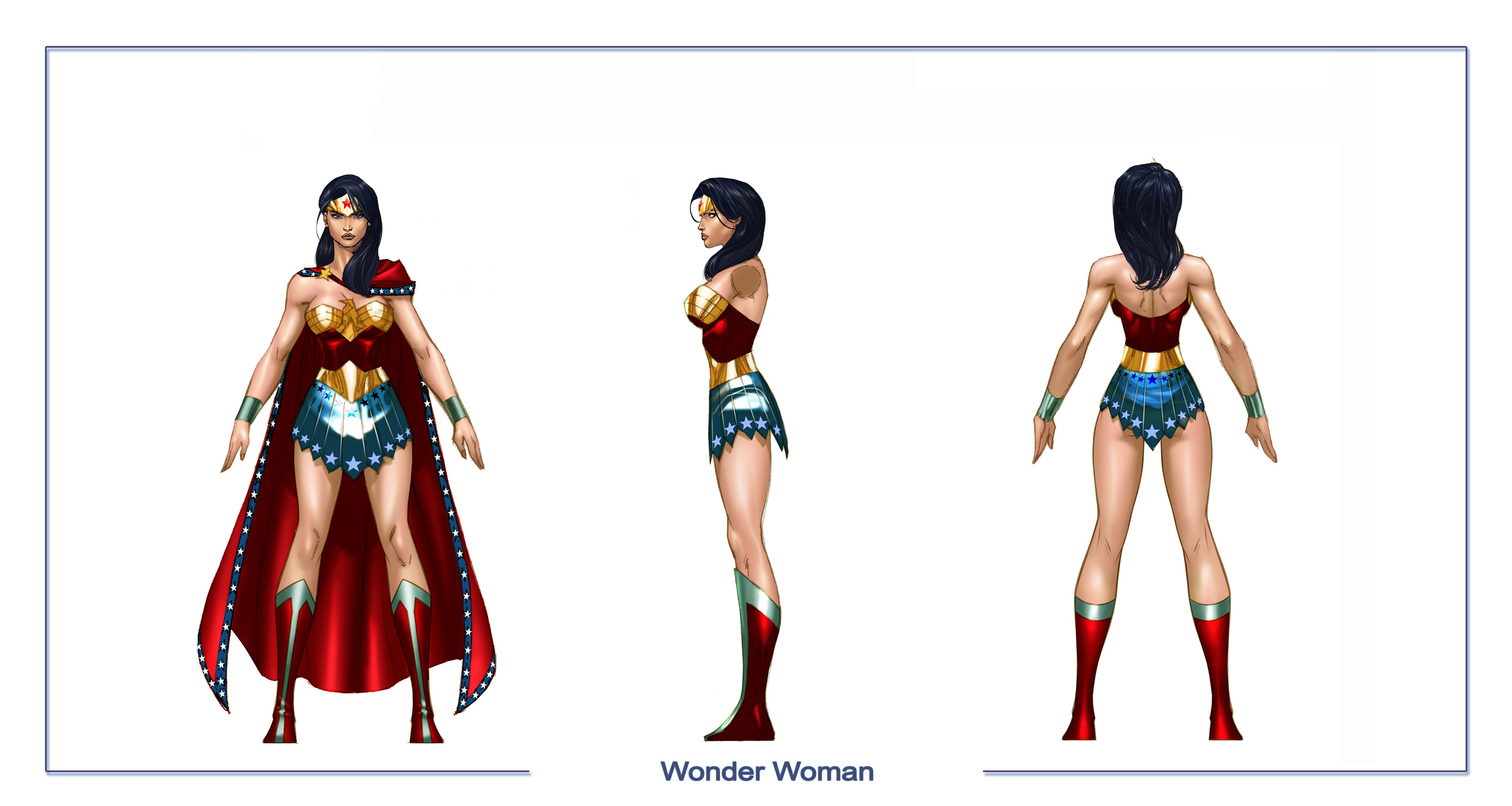 Wonder Woman character design