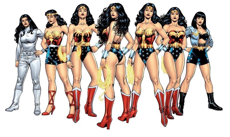 Wonder Woman character designs