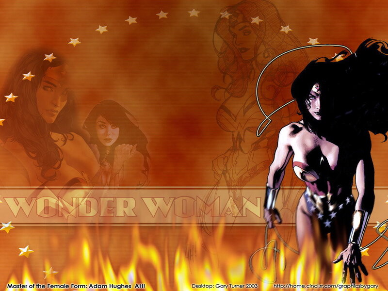 Wonder Woman Character — Orange