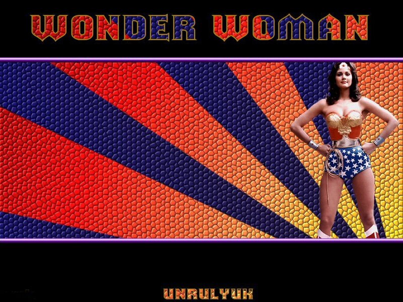 Wonder Woman Character — Red, Confident, Digital Art, Costume