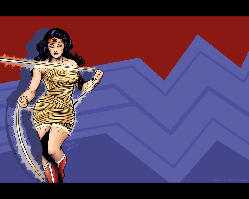Wonder Woman Character — Red