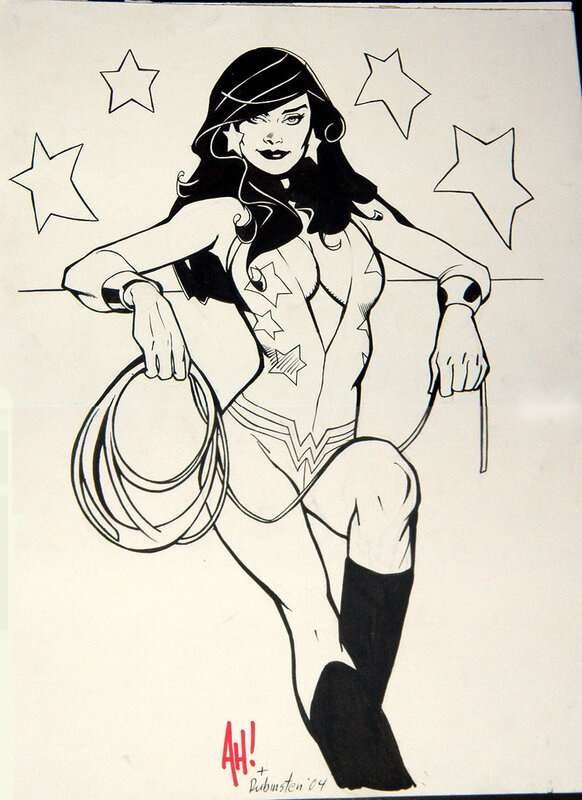 Wonder Woman character sketch