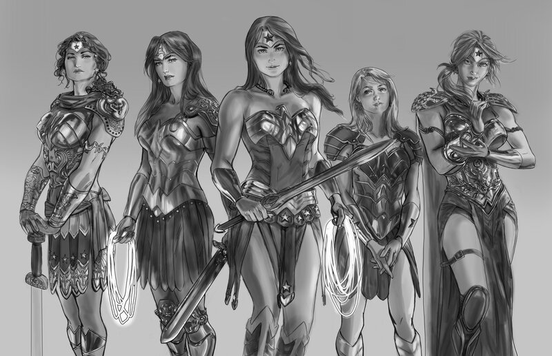 Wonder Woman concept art