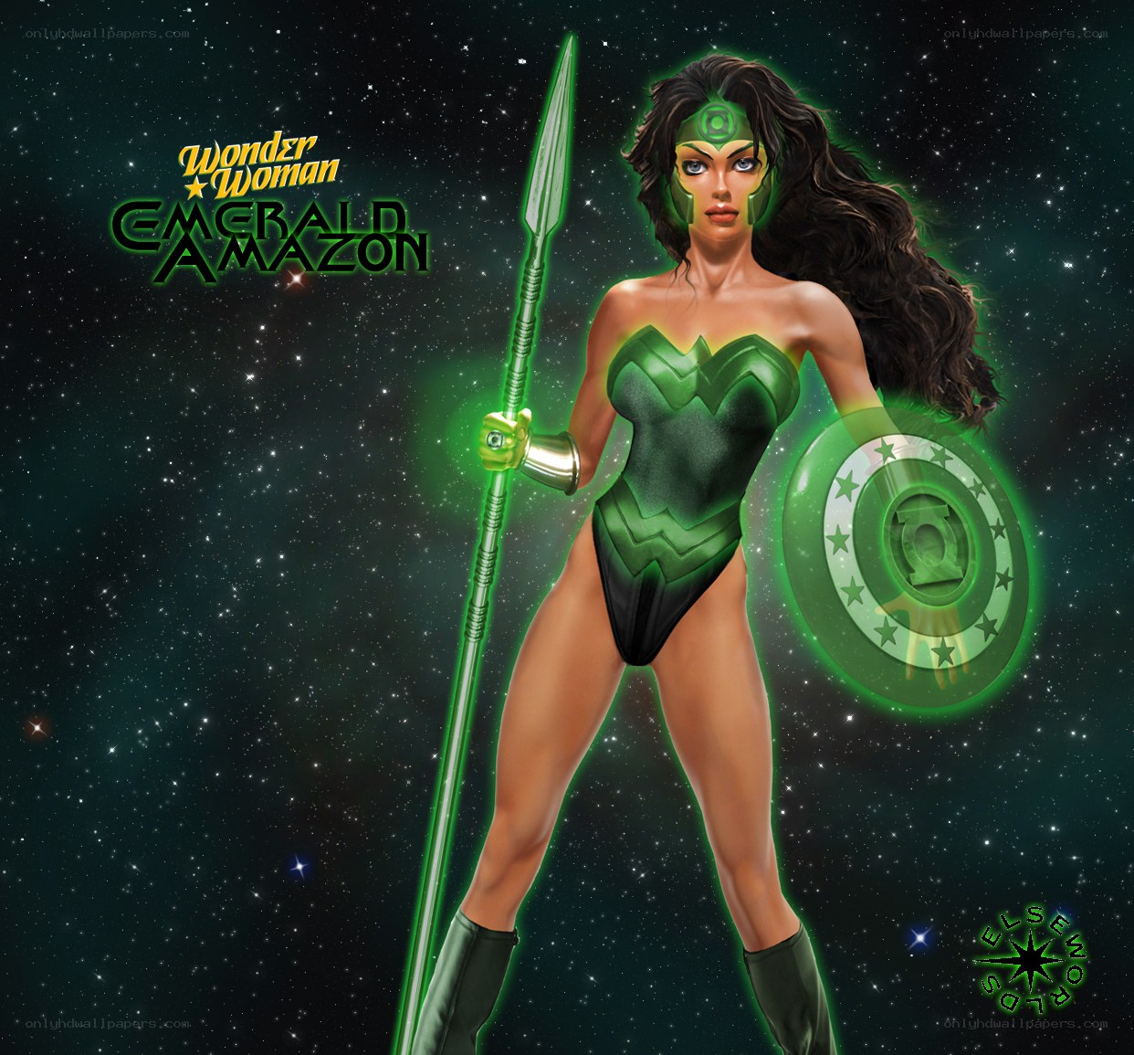 Wonder Woman Emerald Amazon