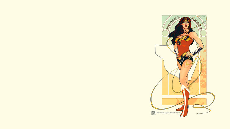 Wonder Woman illustration