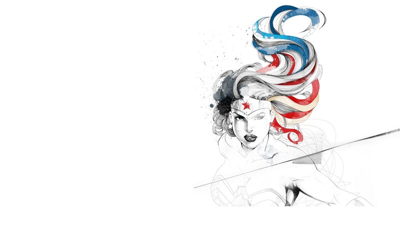 Wonder Woman illustration